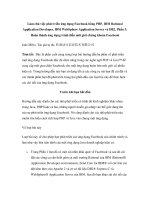 Làm chủ việc phát triển ứng dụng Facebook bằng PHP, IBM Rational Application Developer, IBM WebSphere Application Server và DB2, Phần 3: Hoàn thành ứng dụng trình diễn môi giới chứng khoán Facebook doc