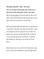 Bàn phím cũng biết 