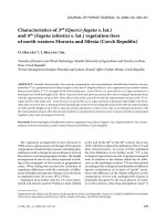 Báo cáo lâm nghiệp: 