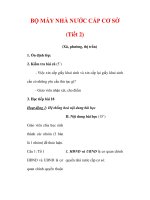 Giáo án Công dân lớp 7 : Tên bài dạy : BỘ MÁY NHÀ NƯỚC CẤP CƠ SỞ (Tiết 2) docx