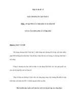 Một số vấn đề vềDẠY CHƯƠNG ÔN TẬP TOÁN 5 docx