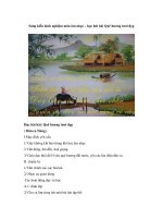 Sáng kiến kinh nghiệm môn âm nhạc – học hát bài Quê hương tươi đẹp pdf