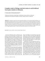 Báo cáo lâm nghiệp: 