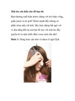 Mái tóc yêu kiều cho tối hẹn hò docx