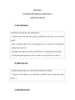 Sinh quyển - Các nhân tố ảnh hưởng tới sự phát triển và phân bố của sinh vật pdf