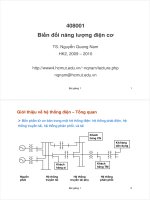 Bài giảng biến đổi năng lượng điện cơ chương 1 ppt