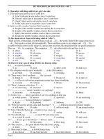 ĐỀ THI CHỌN LỌC HSG NĂM 2011 – ĐỀ 7 pdf