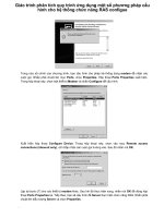 Giáo trình phân tích quy trình ứng dụng một số phương pháp cấu hình cho hệ thống chức năng RAS configue p1 doc