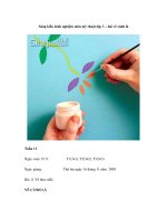 Sáng kiến kinh nghiệm môn mỹ thuật lớp 3 – bài vẽ cành lá pps