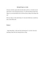 Bài tập kết hợp tay và chân ppt