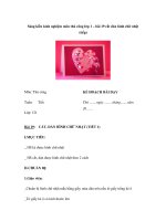 Sáng kiến kinh nghiệm môn thủ công lớp 1 – bài 19 cắt dán hình chữ nhật (tiếp) docx