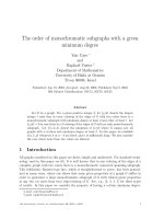 Báo cáo toán học: 