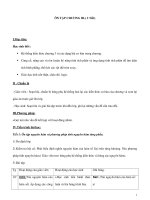 ÔN TẬP CHƯƠNG III.( 2 Tiết) doc