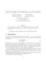 Báo cáo toán học: 