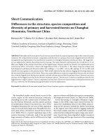 Báo cáo lâm nghiệp: 