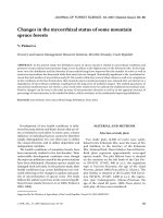 Báo cáo lâm nghiệp: 