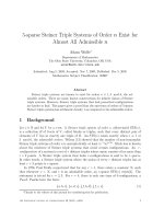 Báo cáo toán học: 