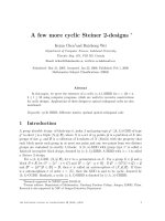 Báo cáo toán học: 