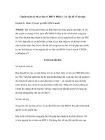 Chuẩn bị cho kỳ thi cơ bản về DB2 9, Phần 2: Các vấn đề về bảo mật doc