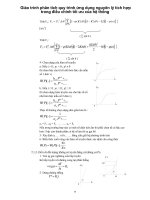 Giáo trình phân tích quy trình ứng dụng nguyên lý tích hợp trong điều chỉnh tối ưu của hệ thống p1 potx