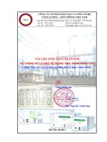 Hệ thống rơ le bảo vệ TBA - Phần nâng cao potx