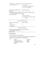 Thiết kế bài giảng tiếng anh 6 tập 2 part 8 docx