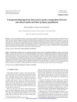 Báo cáo lâm nghiệp: 