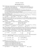 ĐỀ TỔNG HỢP VẬT LÝ 12 potx