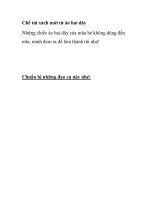 Chế túi xách mới từ áo hai dây doc