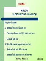 HÓA ĐẠI CƯƠNG B2 - CHƯƠNG 1 - Bài 2 pot