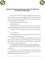 Giáo trình tổng hợp những quy trình cần thiết cho sản phẩm công nghiệp phần 1 doc