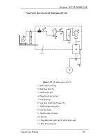 Bài giảng : XỬ LÝ NƯỚC CẤP - CÁC SƠ ĐỒ CÔNG NGHỆ XỬ LÝ NƯỚC, CÁC PHƯƠNG PHÁP XỬ LÝ NƯỚC part 9 docx