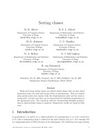 Phân loại các lớp học ppt