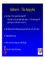 Bài giảng điều trị HIV : Thuốc kháng retrovirus - Liều dùng và tác dụng phụ part 9 pptx
