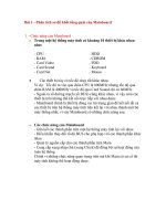 TÀI LIỆU VỀ MAINBOARD_PHÂN TÍCH SƠ ĐỒ KHỐI TỔNG QUÁT CỦA MAINBOARD pot