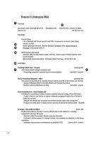 Insider GuideKiller Investment Banking Resumes 2nd phần 7 ppt
