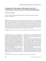 Báo cáo lâm nghiệp: 