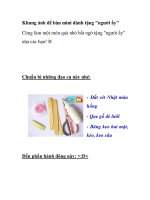 Khung ảnh để bàn mini dành tặng 