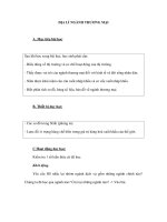 ĐỊA LÍ NGÀNH THƯƠNG MẠI potx