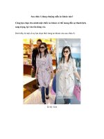 Sao châu Á đang chuộng mẫu áo khoác nào? ppt