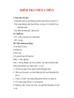 Giáo án Công dân lớp 9 : Tên bài dạy : KIỂM TRA VIẾT( 1 TIẾT) potx