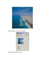 Giáo trình phân tích khả năng sử dụng công cụ transfrom direction để tạo layer quick mask p2 docx