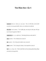 Tìm Hàm theo vần S docx
