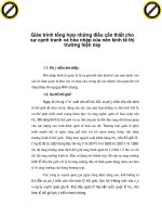 Giáo trình tổng hợp những điều cần thiết cho sự cạnh tranh và hòa nhập của nền kinh tế thị trường hiện nay phần 1 pdf