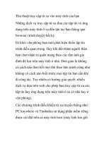 Thủ thuật truy cập từ xa vào máy tính của bạn pptx