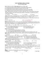 BÀI TẬP PHẦN SÓNG CƠ HỌC LUYỆN THI ĐẠI HỌC ppsx