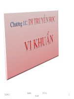DI TRUYỀN HỌC VI KHUẨN docx