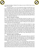 Giáo trình phân tích quy trình ứng dụng kỹ thuật tổng quan về gia tốc hệ điều hành của hệ thống p6 potx