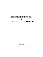 introduction to spss RESEARCH METHODS & STATISTICS HANDBOOK PHẦN 1 pot