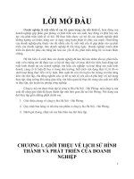 Đề tài : Quy trình bán hàng và tiêu thụ sản phẩm ở công ty bia Hà Nội - Hải Phòng doc